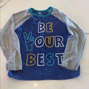 Boys long sleeve tee